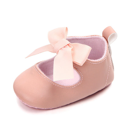 Cute Bow Princess Shoes Male Baby Toddler Shoes