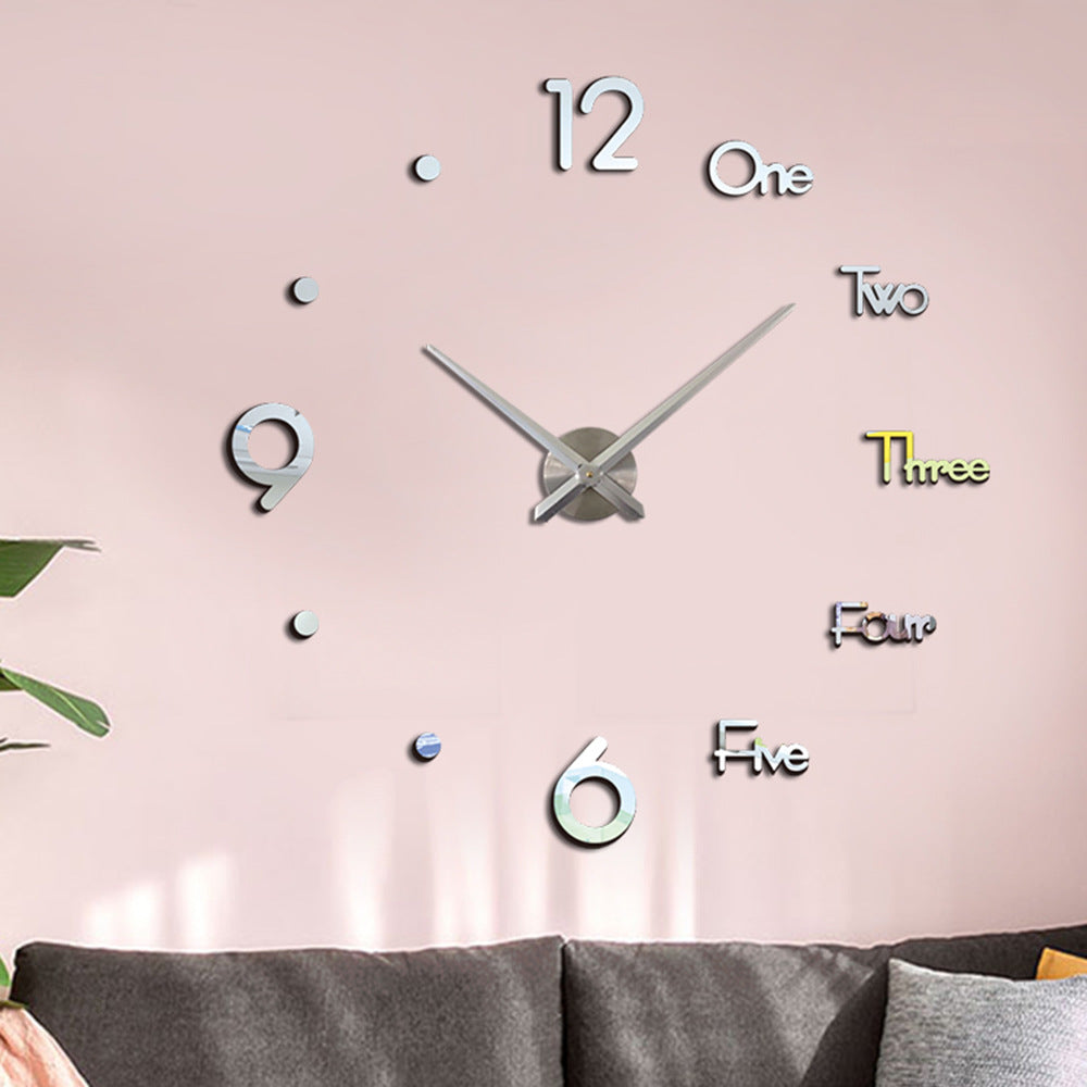 Acrylic Digital Wall Clock For Home Living Room