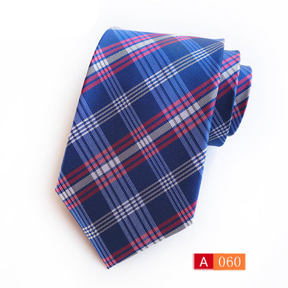 Tie Men's Polyester Jacquard Yarn-Dyed Fabric