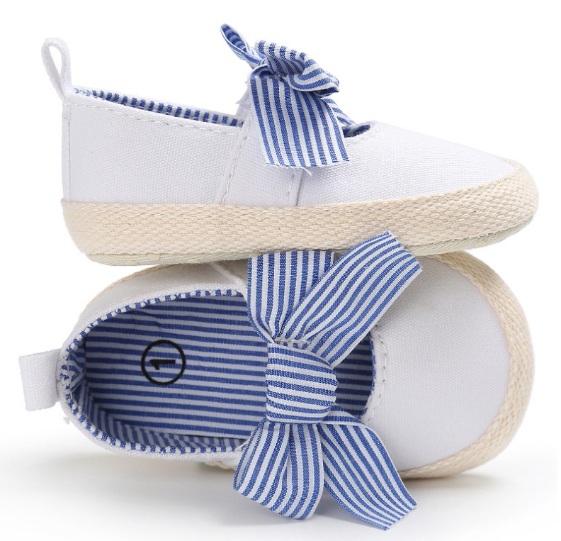 Baby Shoes Spring And Autumn Models 0-1 year Old Bowknot Soft Sole Baby Shoes Toddler Shoes