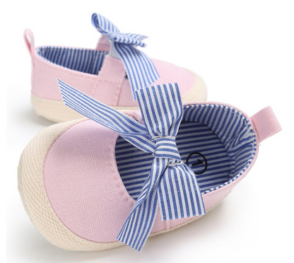 Baby Shoes Spring And Autumn Models 0-1 year Old Bowknot Soft Sole Baby Shoes Toddler Shoes