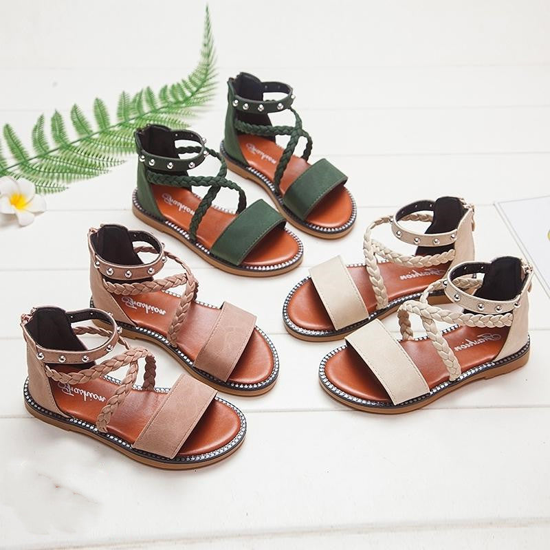 Kids Shoes Leather Sandals for Baby Girls Toddlers girl 2020