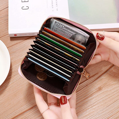 Women's Business Card Holder Small Organ Card Holder Cute Mini Card Holder