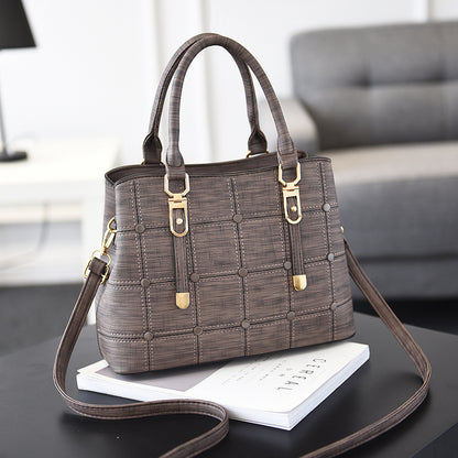 New Fashion Korean Women'S Bag In Autumn And Winter 2021 Large Capacity Handbag With One Shoulder Diagonal Span Bag