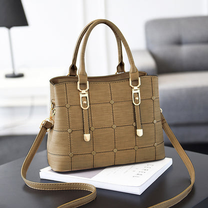 New Fashion Korean Women'S Bag In Autumn And Winter 2021 Large Capacity Handbag With One Shoulder Diagonal Span Bag