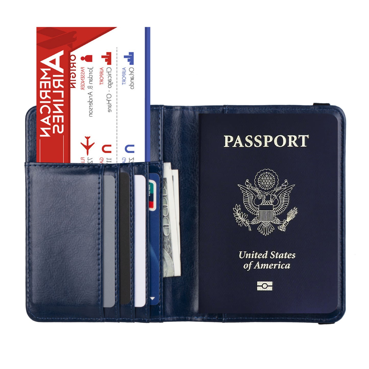 Passport Holder Antimagnetic Bank Card Holder