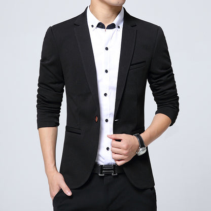 Korean Style Small Suit Jacket Men's