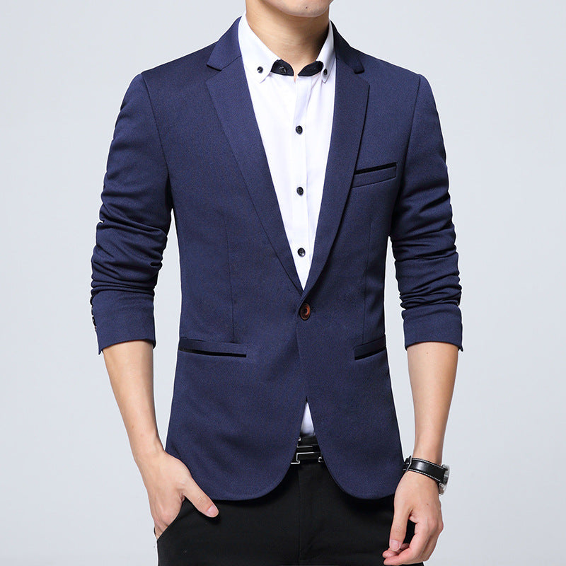 Korean Style Small Suit Jacket Men's