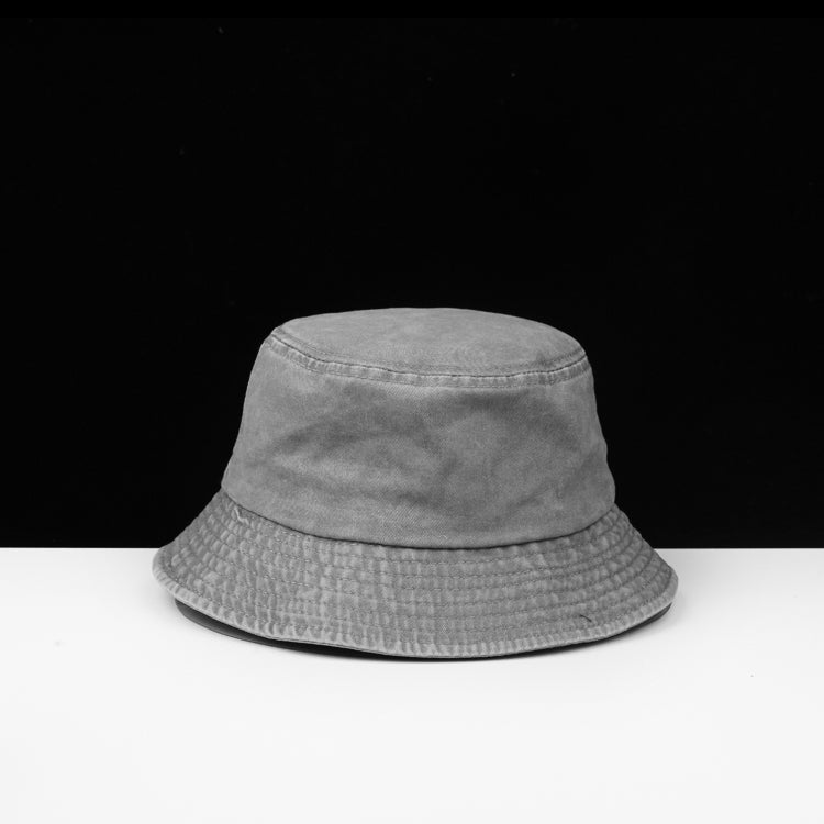 Do the old washed denim fisherman hat