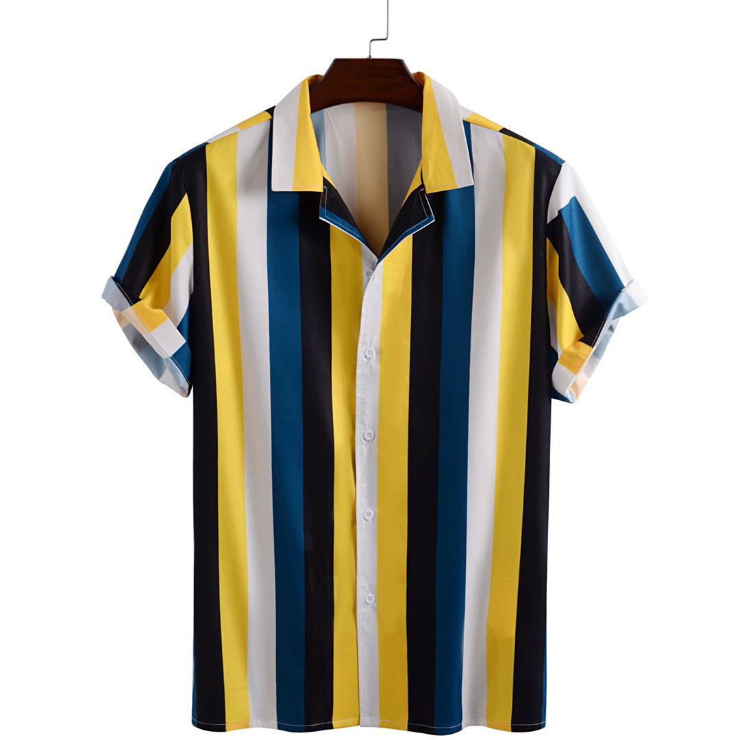 Striped men's shirt