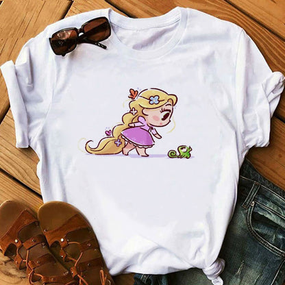 Princess print women's T-shirt