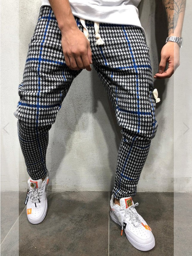 Casual sport striped pants