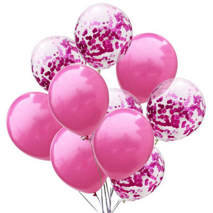 Birthday confetti balloons