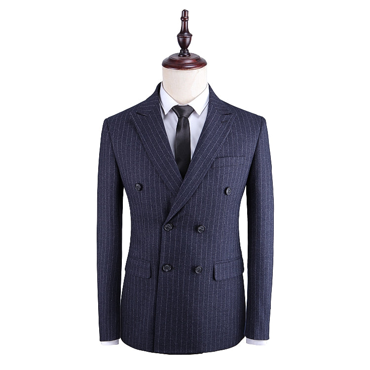 Men's striped suit