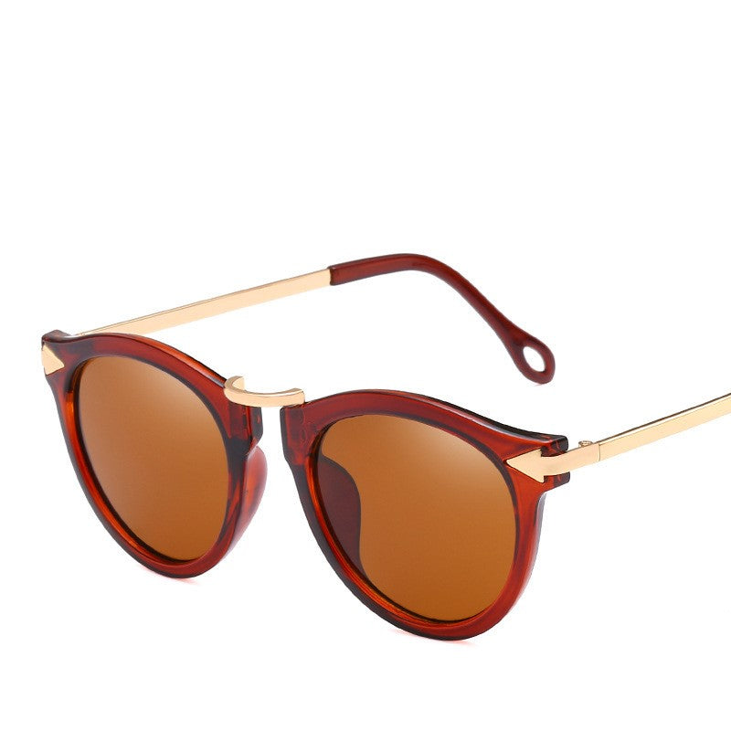 Retro metal arrow sunglasses