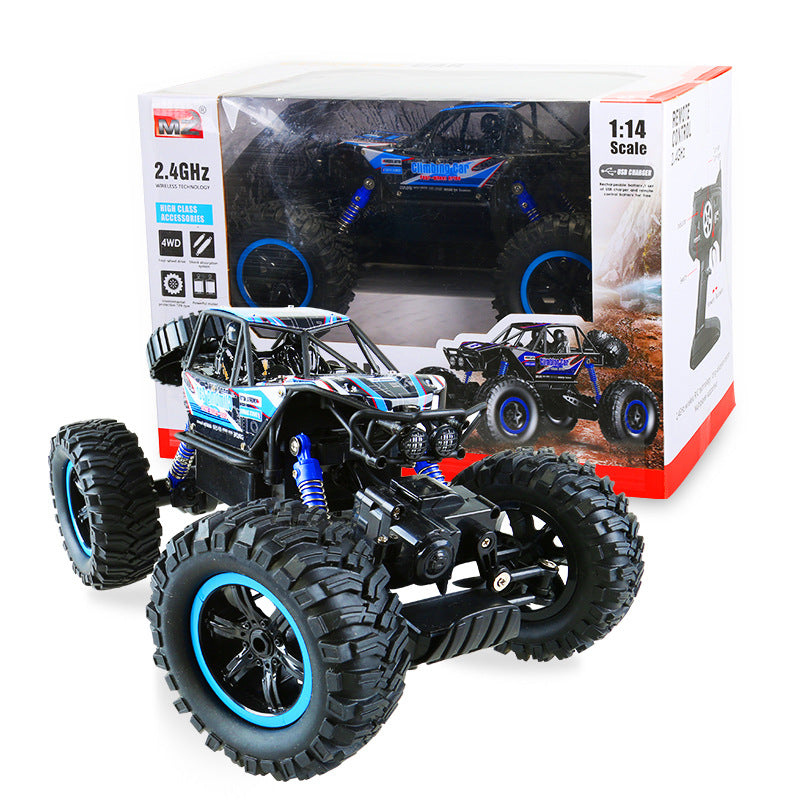 RC Car 1/14 4WD Remote Control High Speed Vehicle 2.4Ghz Electric RC Toys Truck Buggy Off-Road Toys Kids Suprise Gifts