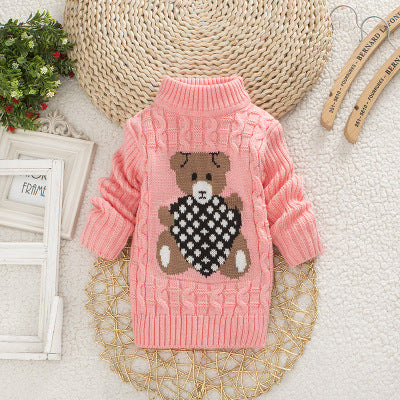 Medium And Small Children Korean Style High Collar