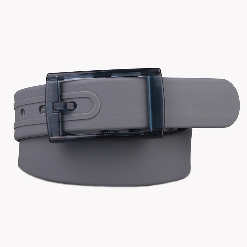 Unisex belt plastic buckle belt