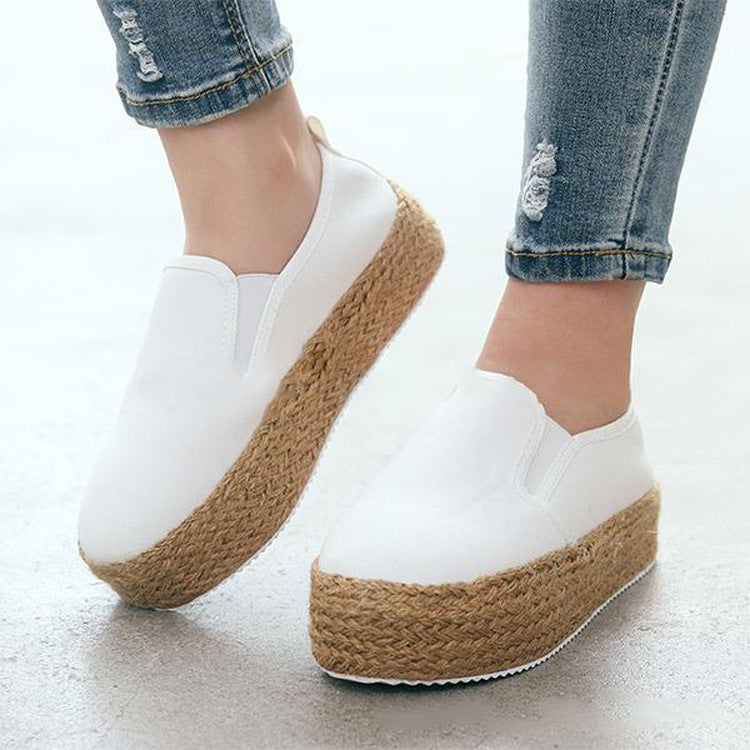 Trifle Sole Hemp Rope Canvas Shoes