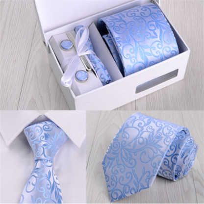 8cm Striped Tie Gift Box