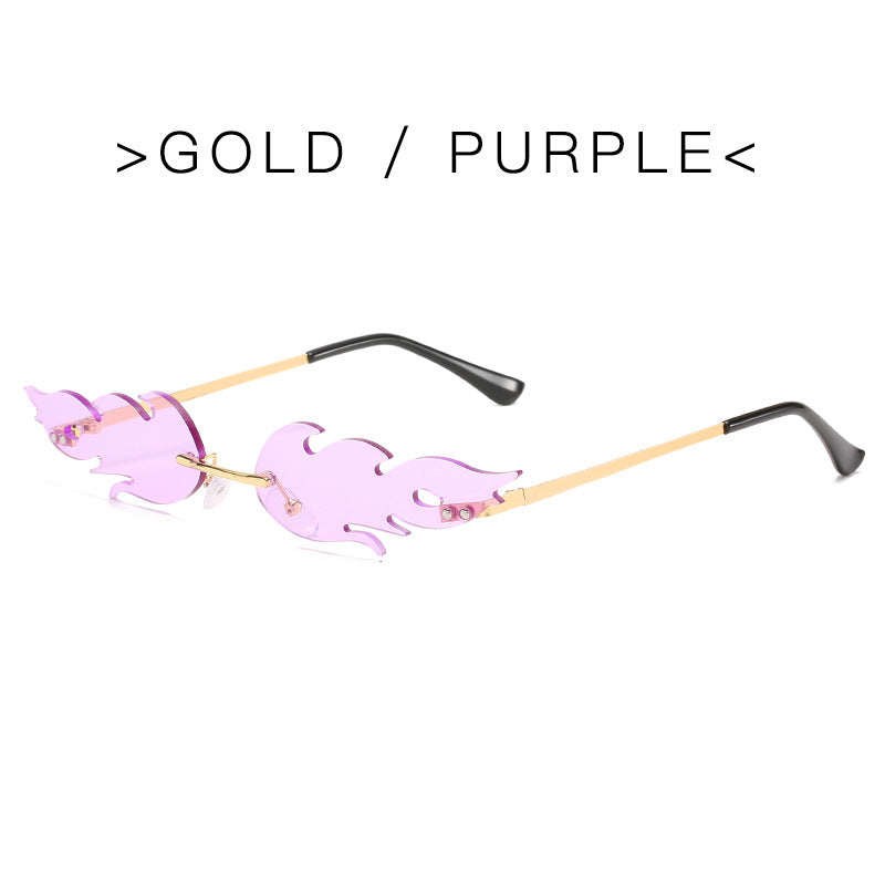 Flame Shaped Sunglasses Jurchen Film