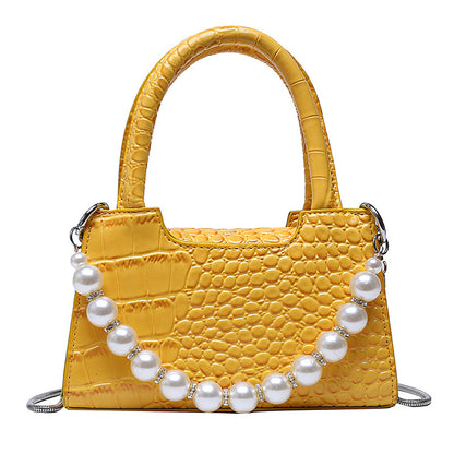 New pearl shoulder bag