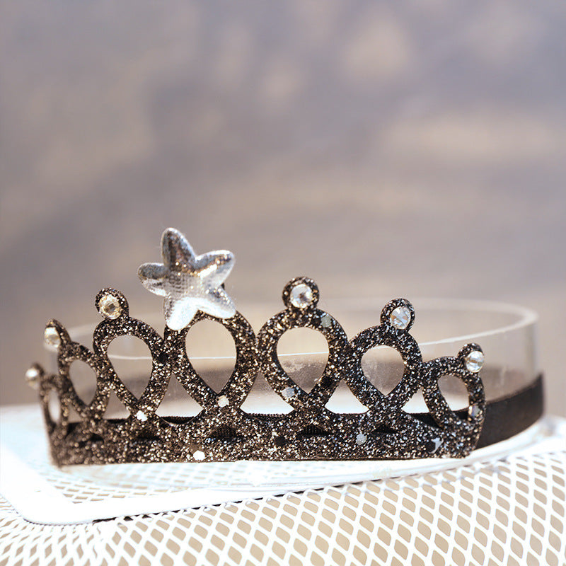 Children's birthday crown headband