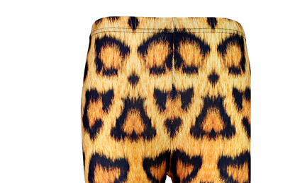 Digital Print Sexy Leopard Skinny Leggings