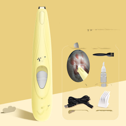 Pet Shaved Foot Hair Trimmer Dog Paw Hair