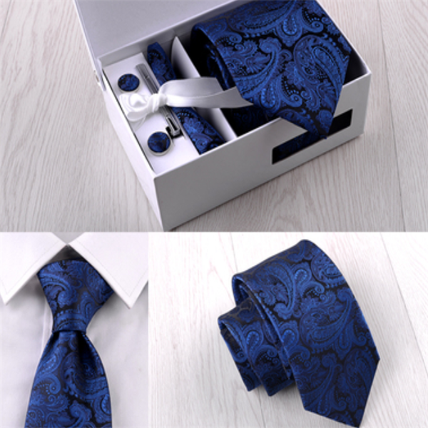 8cm Striped Tie Gift Box