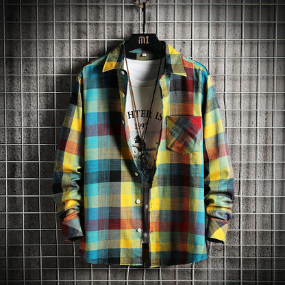 Oversized Loose Men's Casual Shirt Jacket