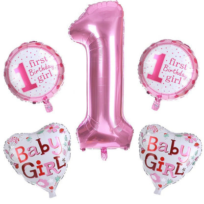 Birthday decoration aluminum balloon