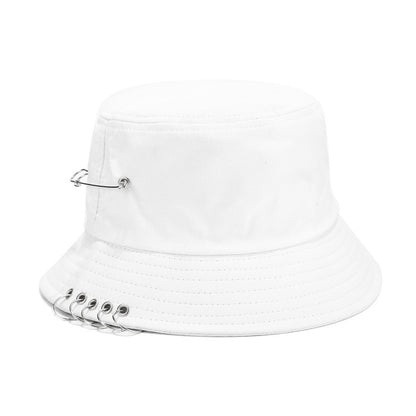 Five-pin pin fisherman hat