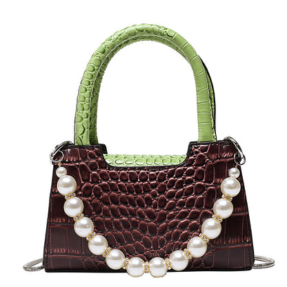 New pearl shoulder bag