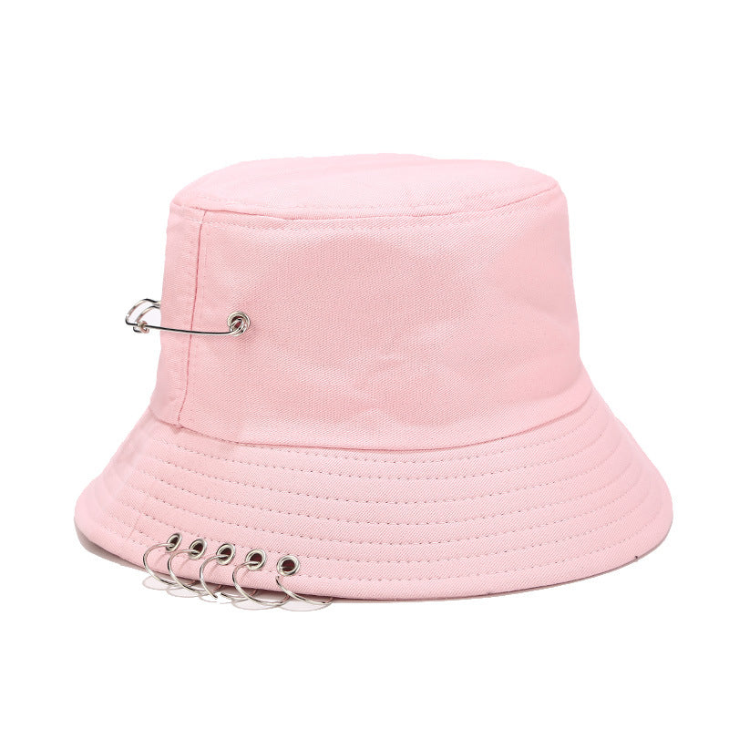 Five-pin pin fisherman hat