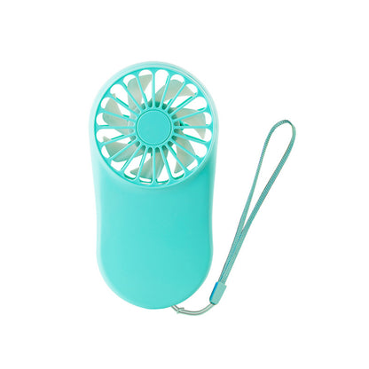 Summer 1pc Cute Portable Mini Fan Handheld USB Chargeable Desktop Fans 3 Mode Adjustable Summer Cooler For Outdoor Travel Office