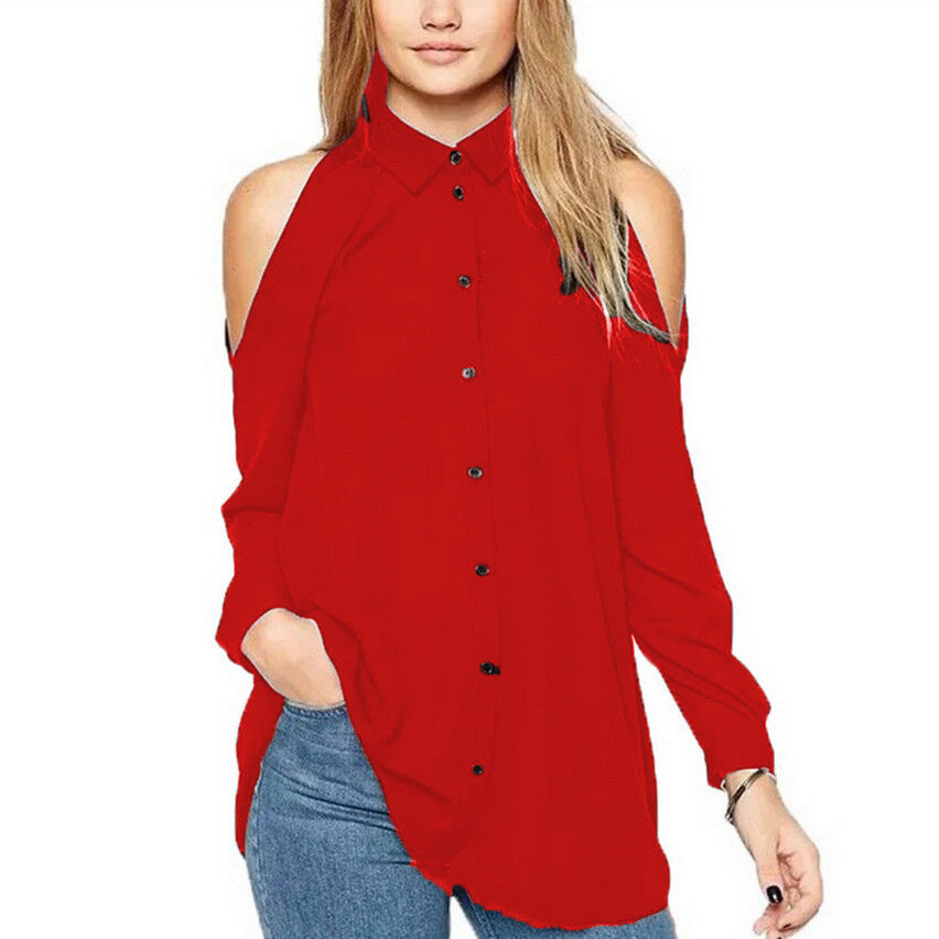 Cold Shoulder Blouse