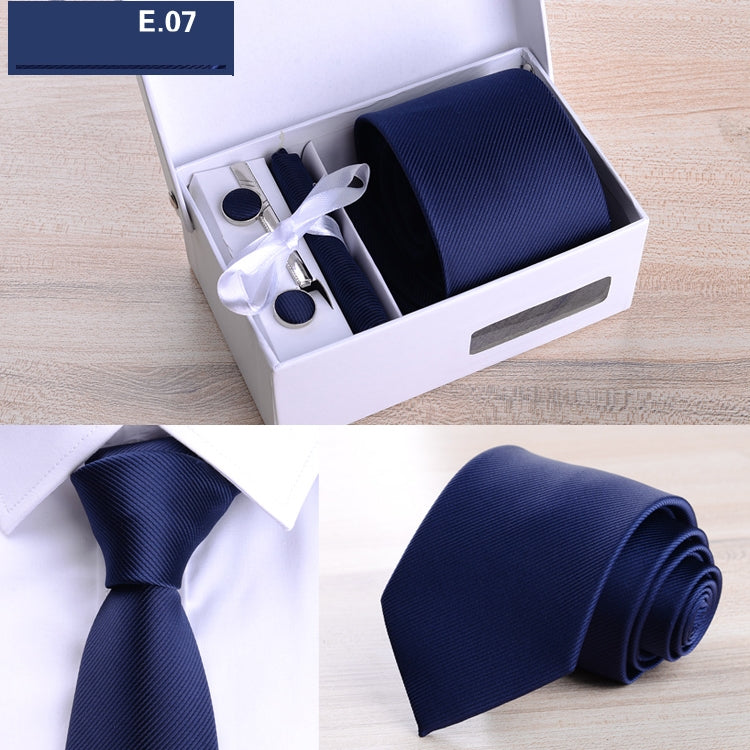 8cm Striped Tie Gift Box