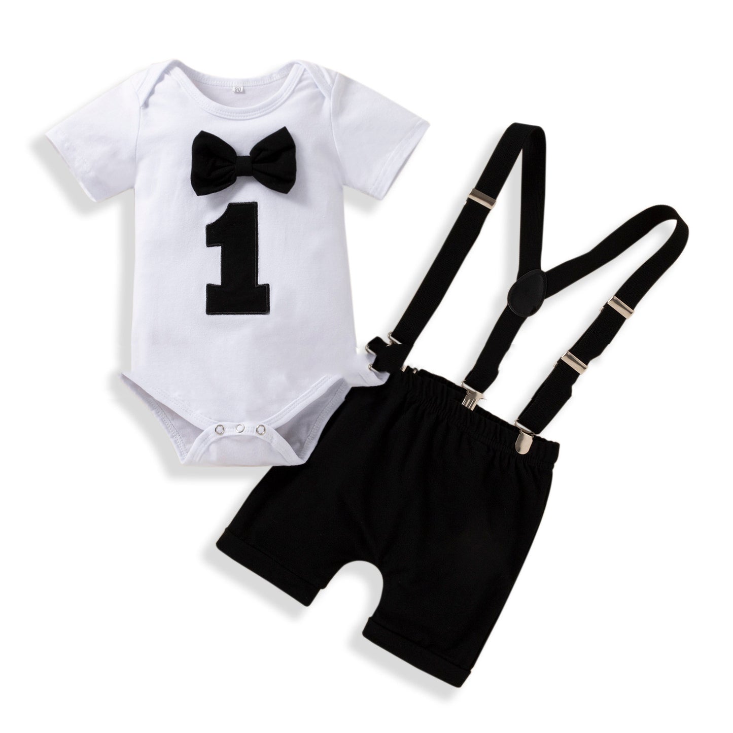 European And American Baby Summer Children's Clothing Digital Romper