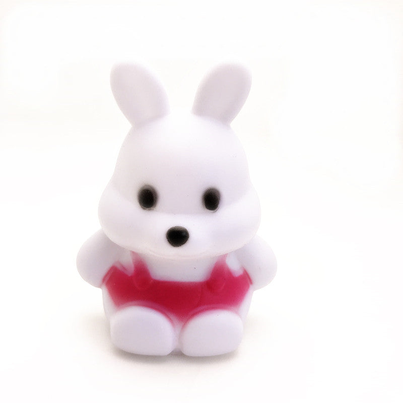 Creative Cartoon Cute Radish Rabbit Colorful Night Light