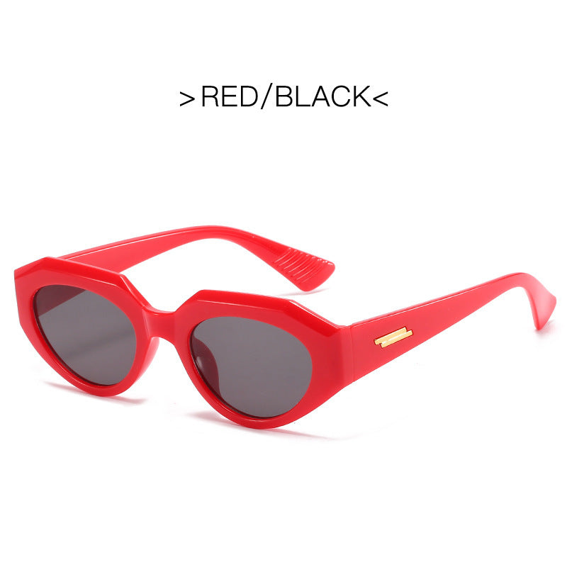 Sunglasses Female Jelly Color Outdoor Beach Glasses