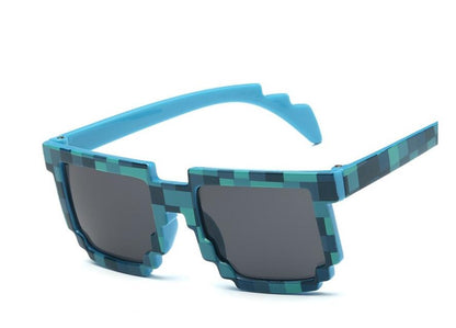 Adult fashion mosaic sunglasses