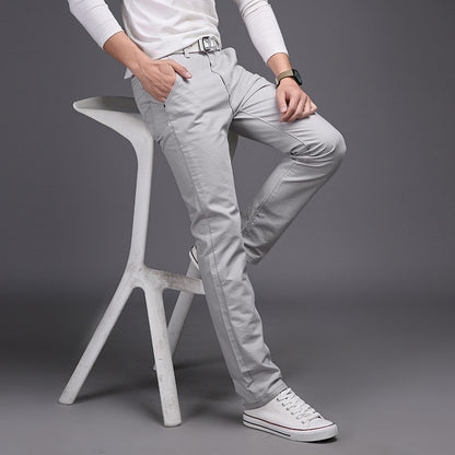 Cotton trousers for men