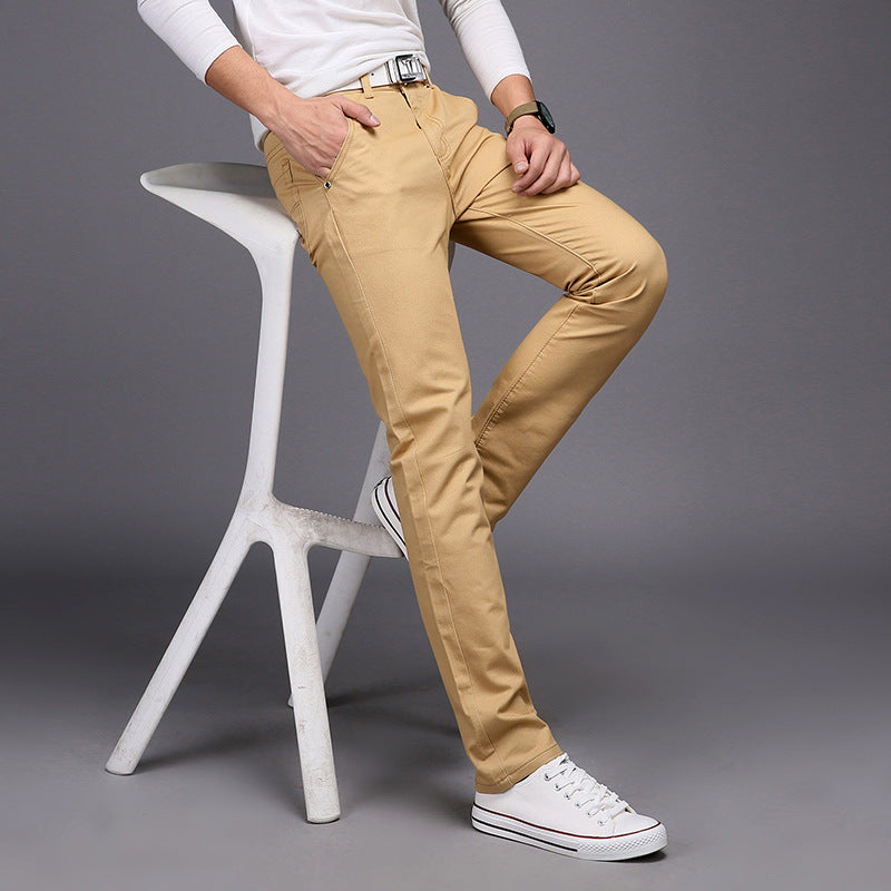 Cotton trousers for men