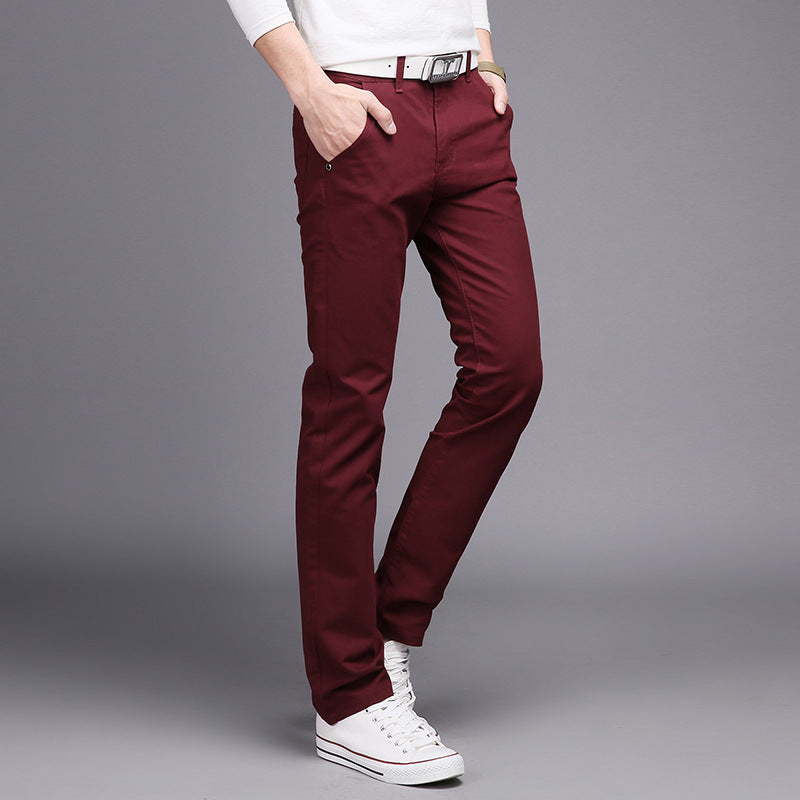 Cotton trousers for men