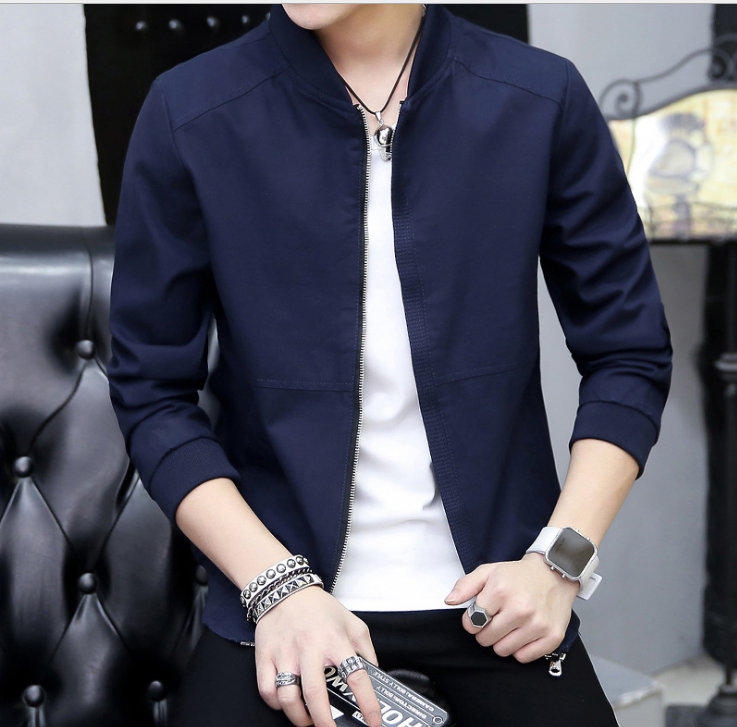 Men's Baseball Collar Cotton Jacket