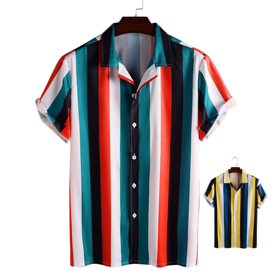 Striped men's shirt