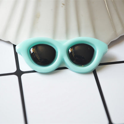 DIY round glasses resin accessories