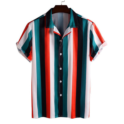 Striped men's shirt