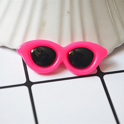 DIY round glasses resin accessories